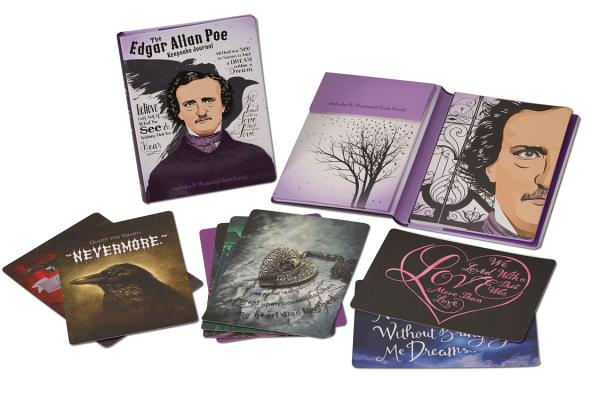 Edgar Allan Poe Keepsake Journal: Includes 10 Illustrated Quote Cards