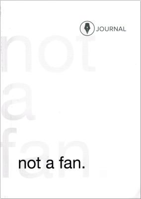 Image for Not a Fan: Follower's Journal Not a Fan: Follower's Journal