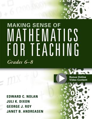 Image for Making Sense of Mathematics for Teaching: Grades 6-8