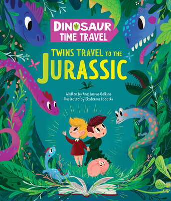 Twins Travel to the Jurassic (Dinosaur Time Travel)