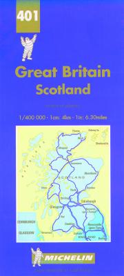 Image for Michelin Great Britain / Scotland Map No. 401 (Michelin Maps & Atlases)