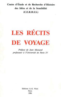 Les Recits de Voyage (French Edition)