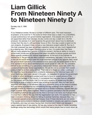 Image for Liam Gillick: From Nineteen Ninety 'A' to Nineteen Ninety 'D'