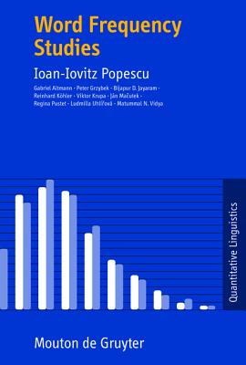 Word Frequency Studies (Quantitative Linguistics [QL], 64)
