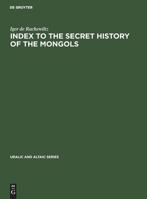 Index to the Secret History of the Mongols