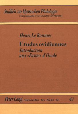 ETUDES OVIDIENNES Introduction Aux 