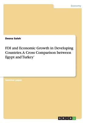 Image for FDI and Economic Growth in Developing Countries. A Cross Comparison between Egypt and Turkey'