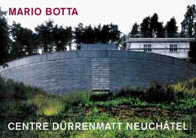 Image for Mario Botta--Centre Durrenmatt, Neuchatel