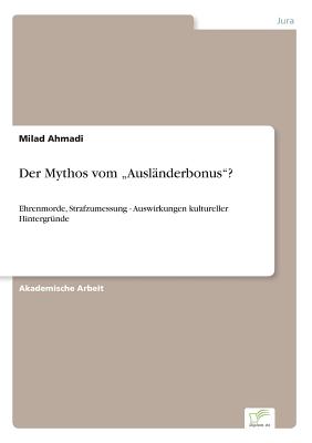 Image for Der Mythos Vom "Auslanderbonus"? (German Edition)