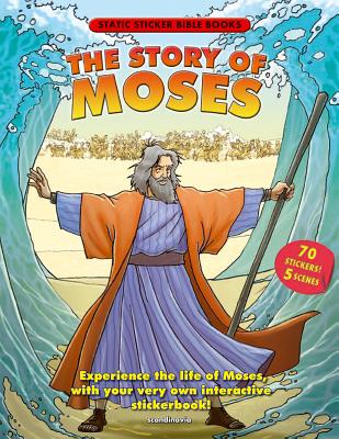 Static Sticker Book / Story of Moses (Static Sticker Bible Books)