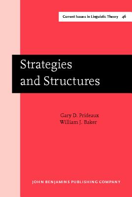 Strategies and Structures: The processing of relative clauses (Current Issues in Linguistic Theory)