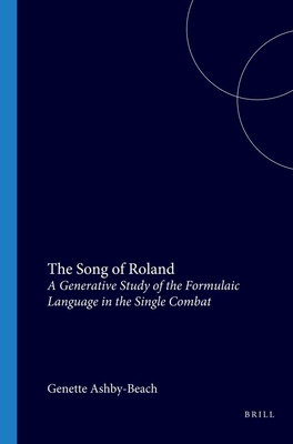 The Song of Roland: A generative study of the formulaic language in the single combat (Faux titre)